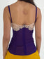 D&G silk lace bustier