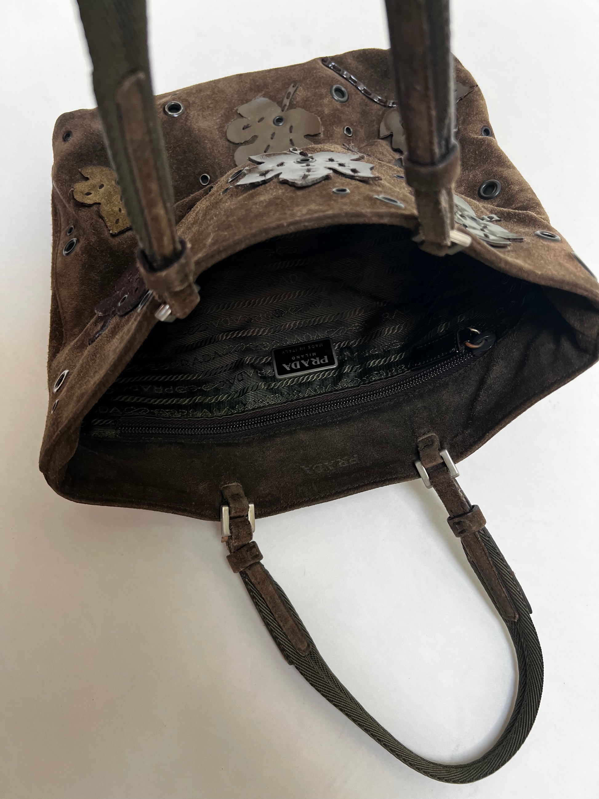 Prada FW 1999 leaf bag – Litttlesister Prada FW 1999 leaf bag – Litttlesister