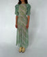 1930s antique silk dress
