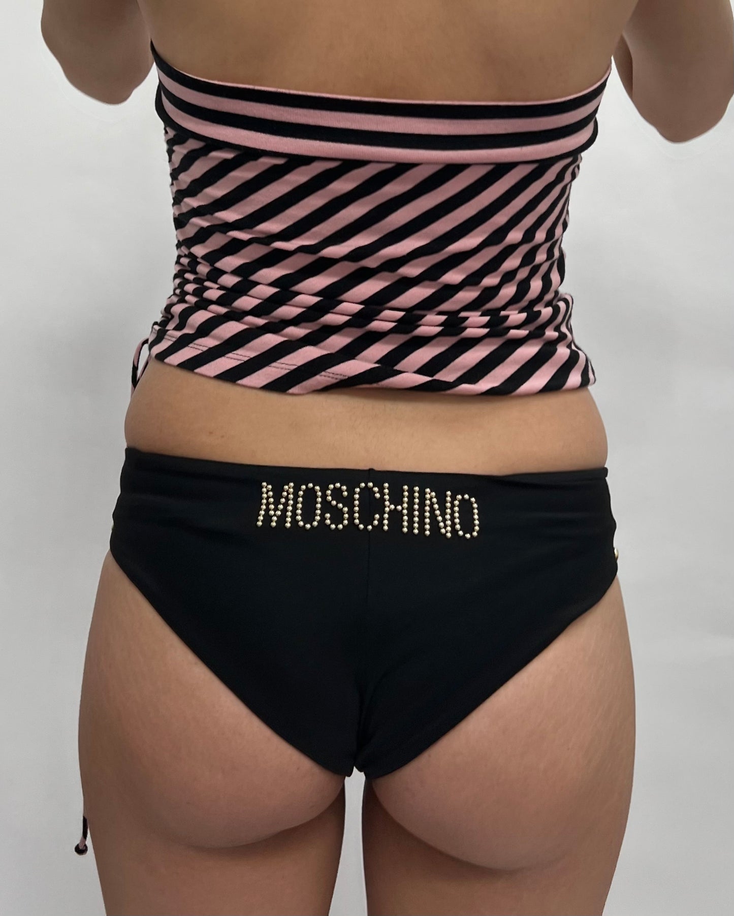 Moschino studded bikini bottoms
