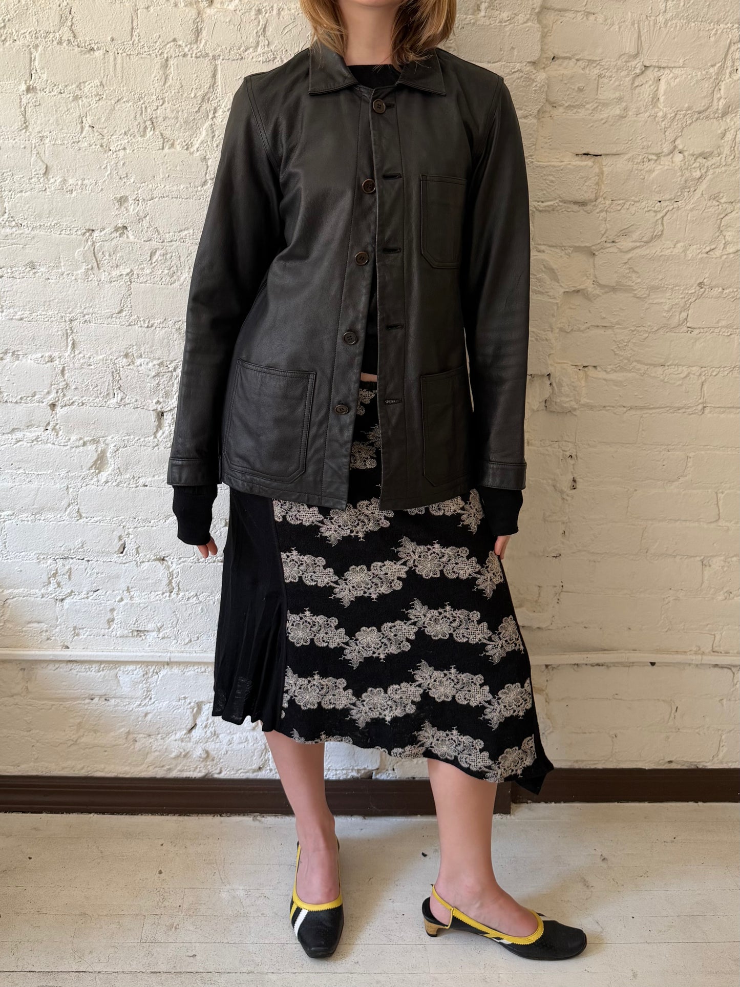 Zucca FW 1997 leather jacket