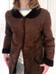 Agnes B sheepskin coat