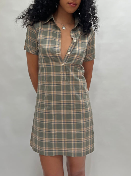 Hysteric Glamour plaid dress