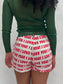 Blumarine Anna Molinari SS 2000 "I LOVE YOU!" shorts