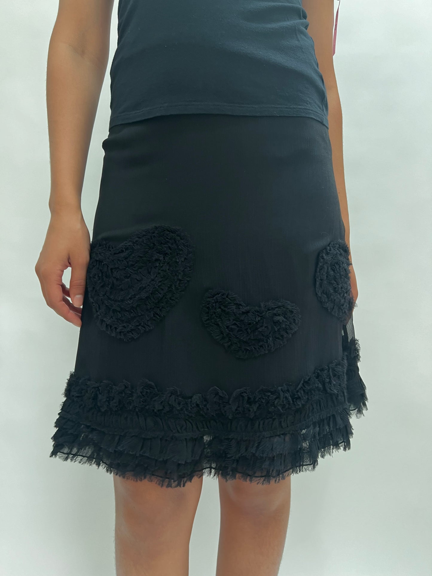 Moschino <3 ruffle skirt