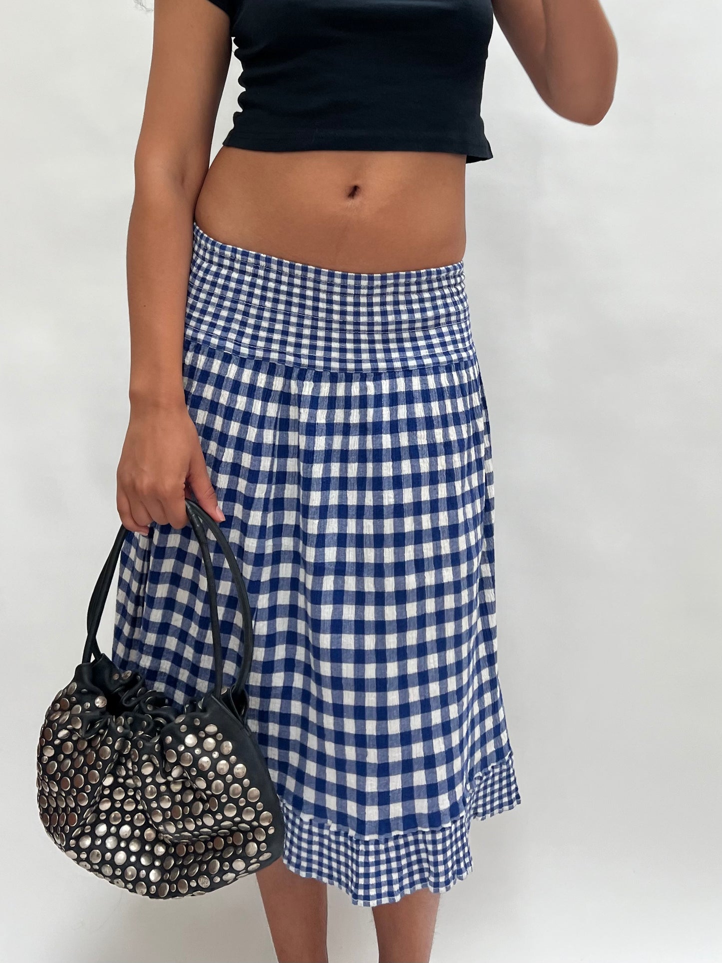 Tsumori Chisato gingham skirt