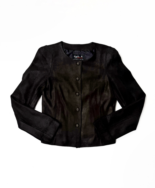 Agnes B special lambskin jacket