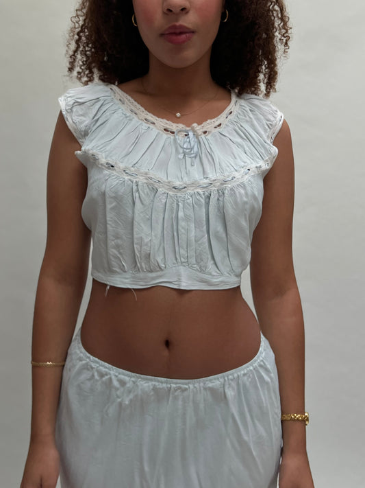 1930s antique baby blue set