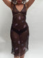 Prada F/W 2000 silk dress