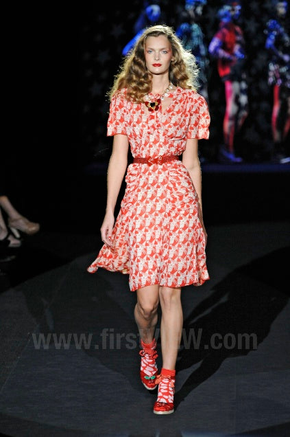 Anna Sui Spring / Summer 2012 dress