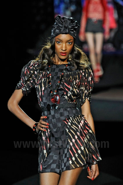 Anna Sui SS 2012 dress