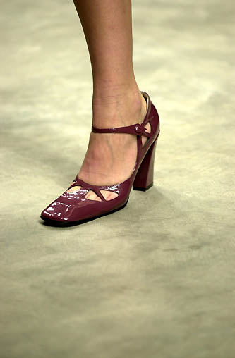Miu Miu Fall / Winter 2001 heel