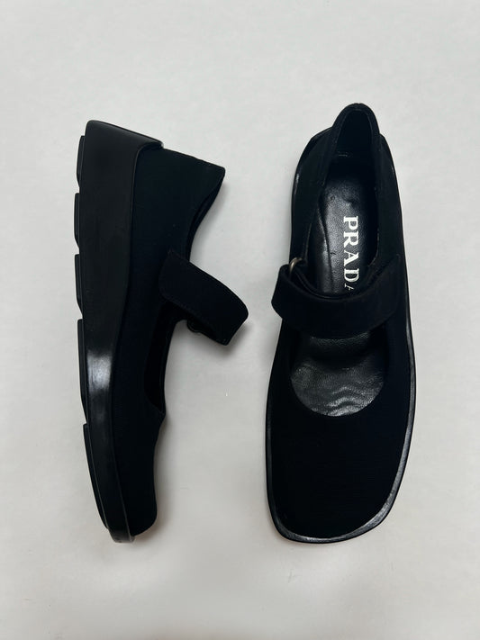 Prada velcro mary jane