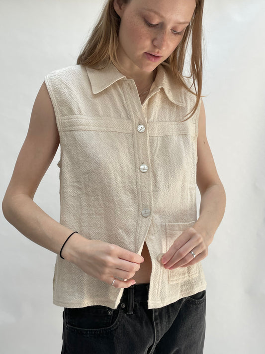 ivory button down