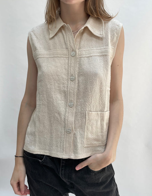 ivory button down