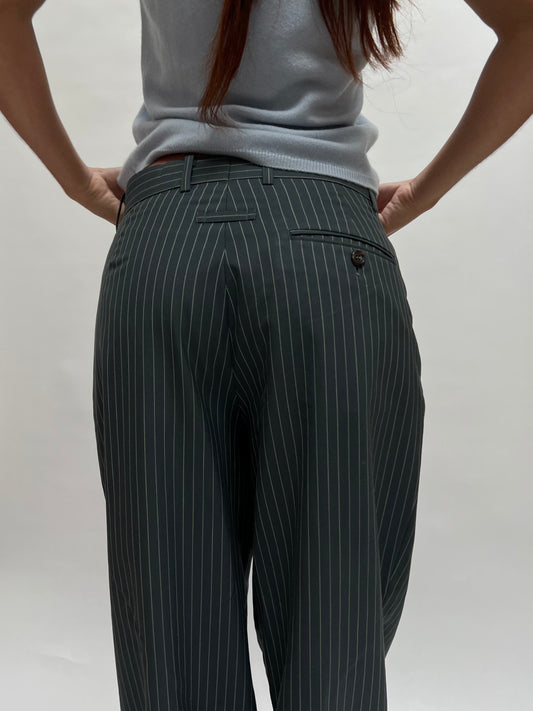 jean paul gaultier pinstripe trouser
