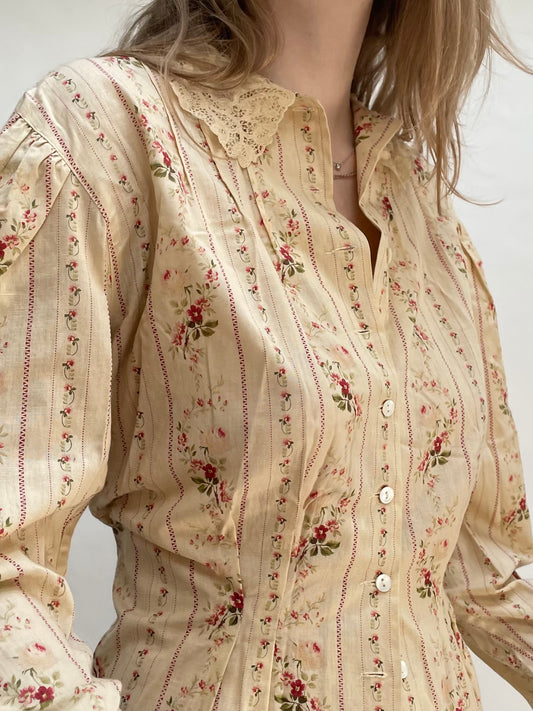 ralph lauren country lace button down