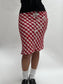 moschino gingham skirt