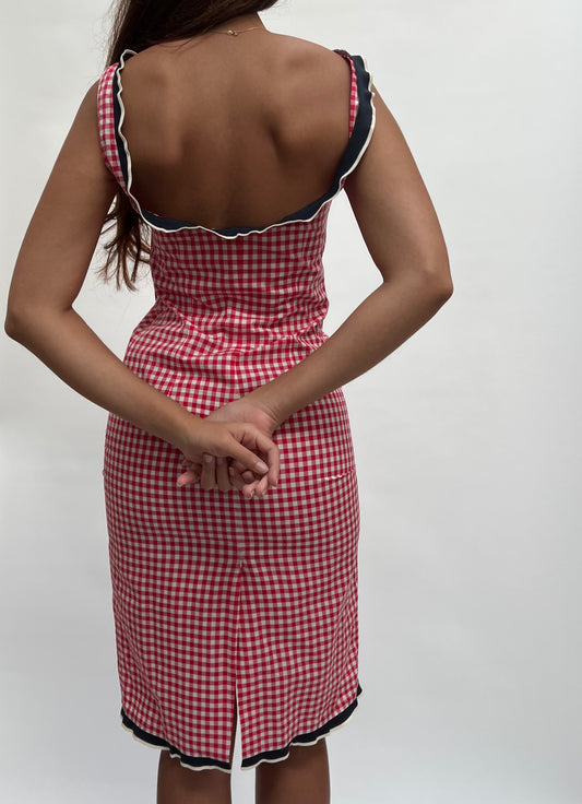 Miu Miu gingham dress