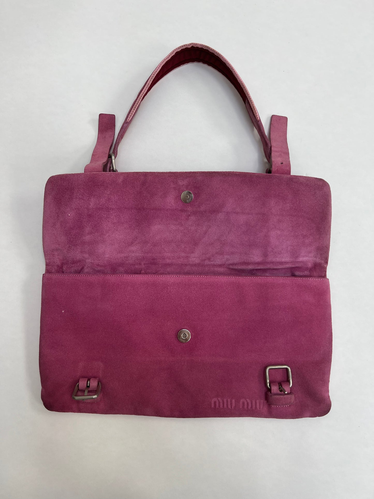 Miu Miu SS 2000 suede buckle bag – Litttlesister Miu Miu SS 2000 suede buckle bag – Litttlesister