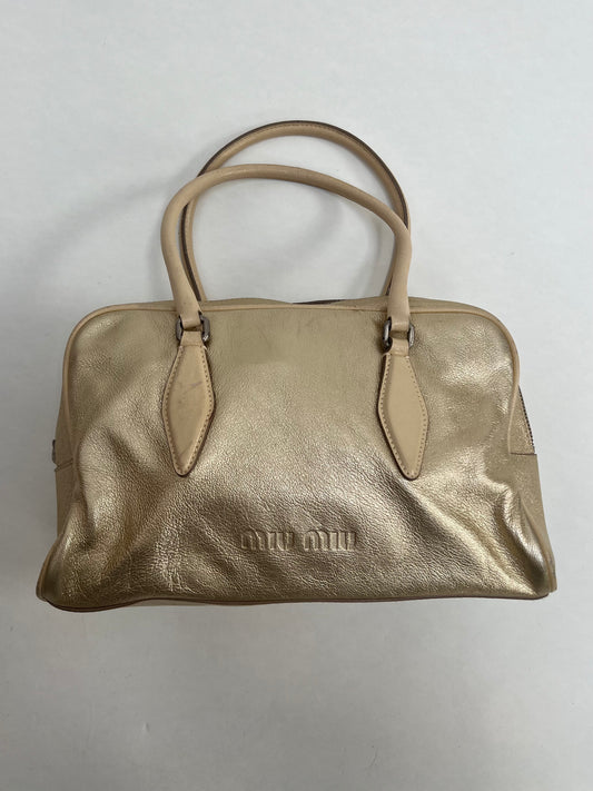 Miu Miu metallic bag