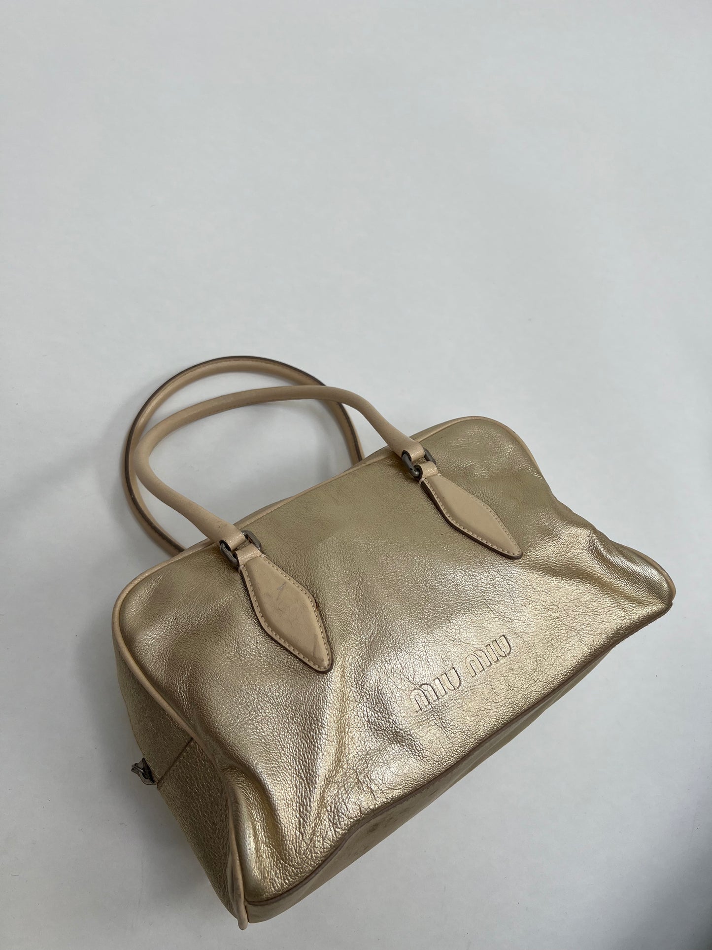 Miu Miu metallic bag