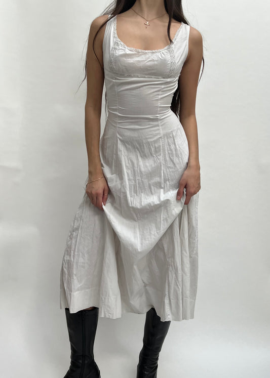 Antique 1900s corset cover dress