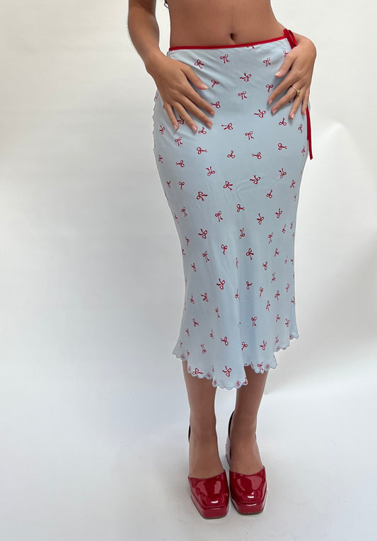 ౨ৎ Anna Molinari bow skirt ౨ৎ