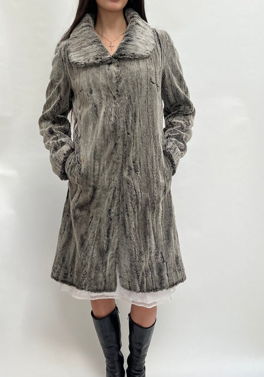 Miu Miu faux fur coat