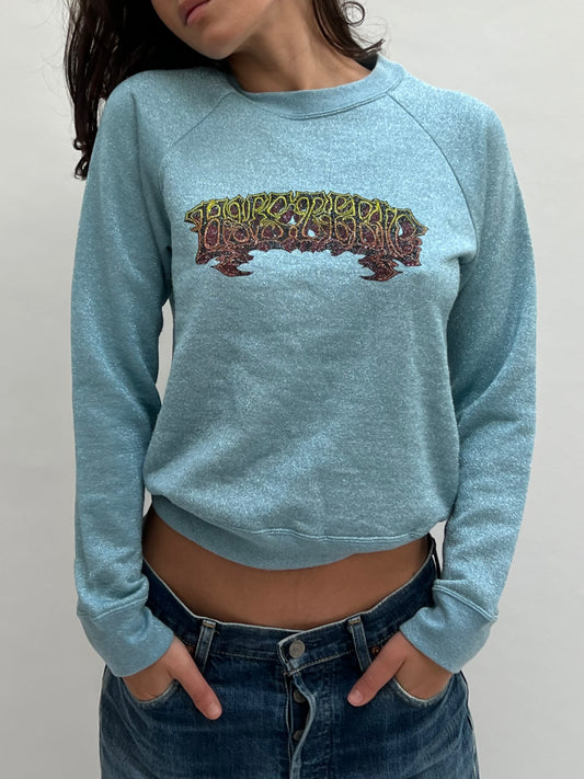Hysteric Glamour glitter crewneck