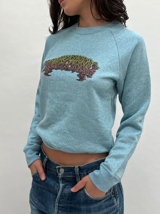 Hysteric Glamour glitter crewneck