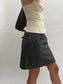 Miu Miu grey wool mini skirt