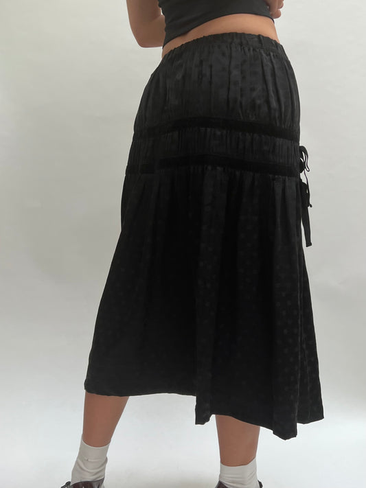 Comme des Garçons SS 2006 silk skirt
