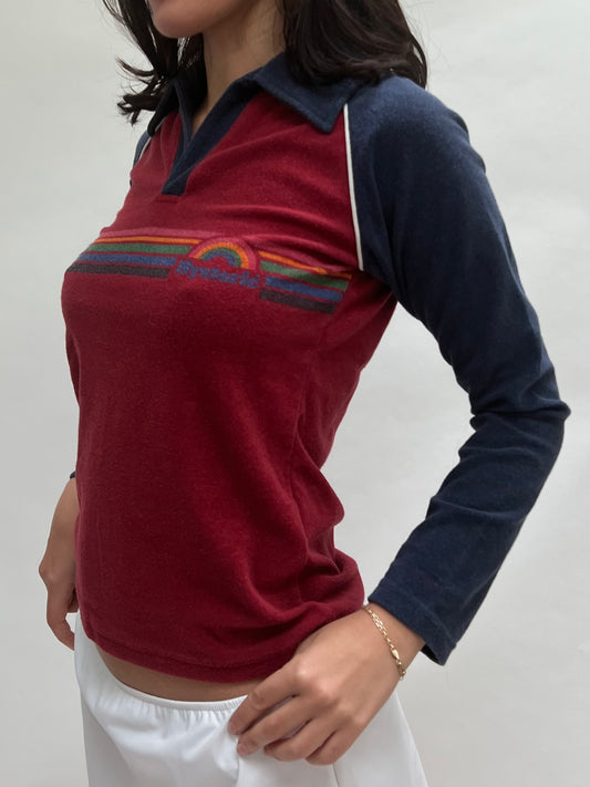 Hysteric Glamour terry cloth top