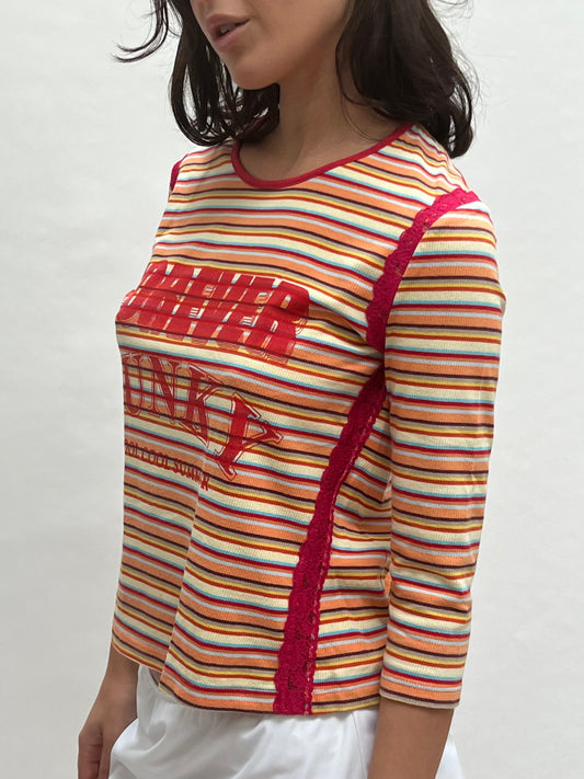 D&G striped funky top