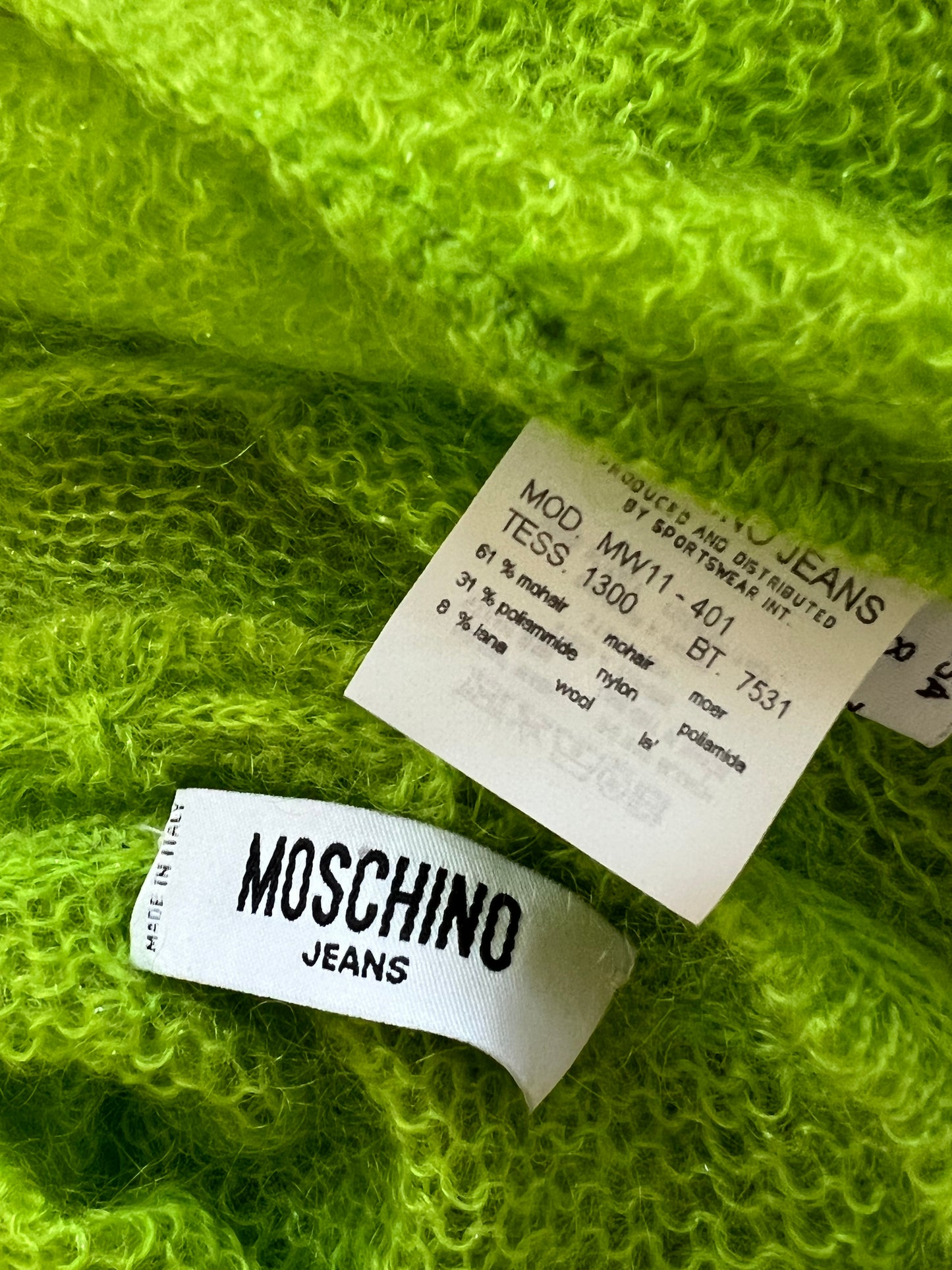 Moschino mohair cardigan