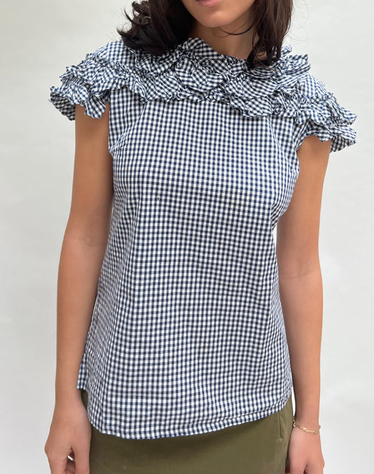 Atsuro Tayama gingham top