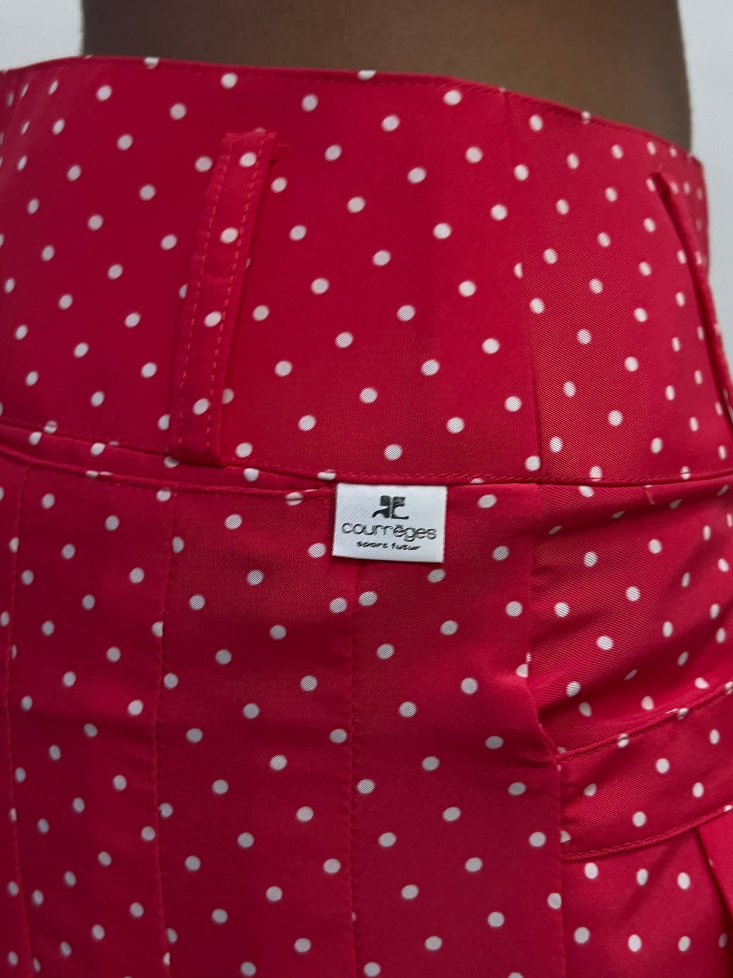 Courrèges skort