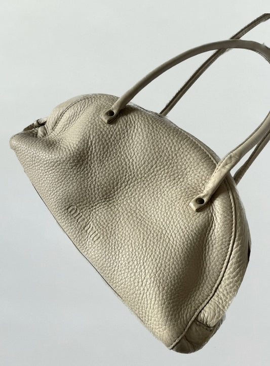 Miu Miu 2000s leather shoulder  bag